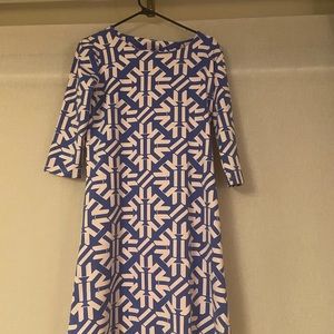 Fun nautical Mahi Gold dress perfect for summer!